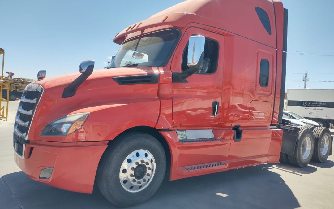 freightliner CASCADIA 2020 ROJO MD1276 LCR